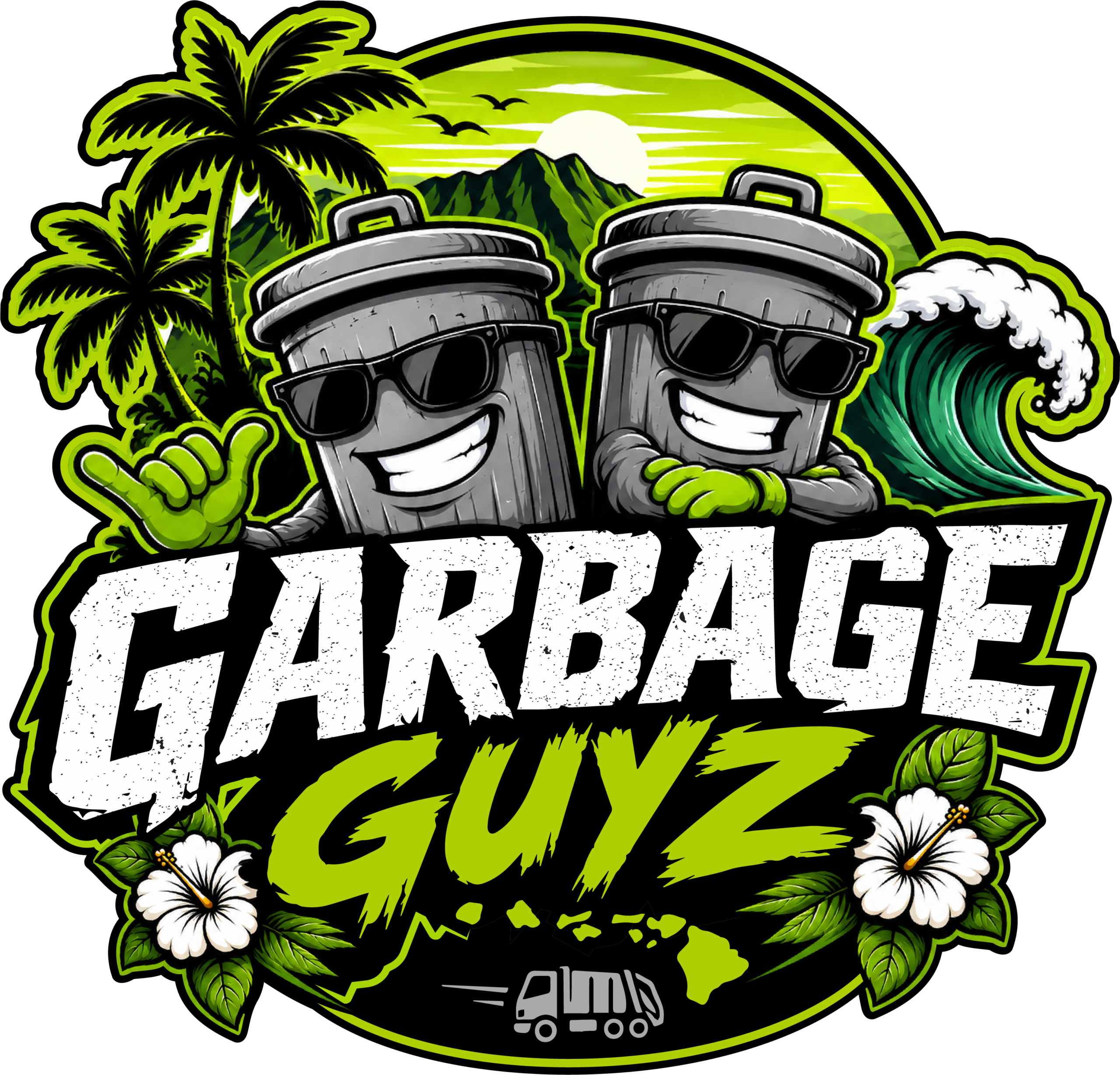 Rubbish pick up in hawaii Logo